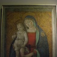 Vatican Museum Pinacoteca (Art Gallery): Mary and Jesus Painting