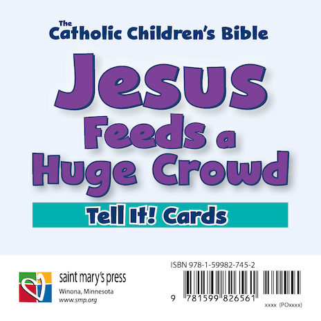 Jesus Feeds a Huge Crowd Tell It! Cards
