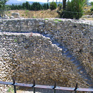 Ancient Grain Silo in Megiddo, Israel
