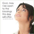 Open to God's Blessings