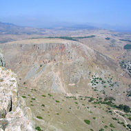 Israeli Mountain Ridge Overlook