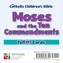 Moses and the Ten Commandments Tell It! Cards