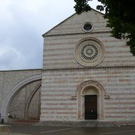 Basilica of Saint Clare in Assisi, Italy
