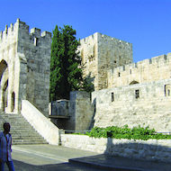 Tower of David Citadal in the Old City of Jerusalem, Israel