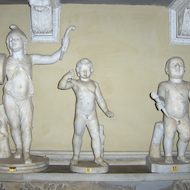 Vatican Museum - Statue: Three Children Statuettes
