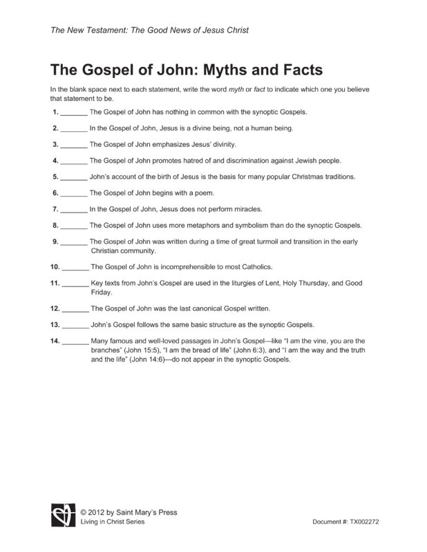 free nlt gospel of john download pdf