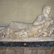 Vatican Museum - Statue: Reclining Woman