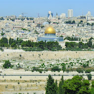 City of Jerusalem in Israel