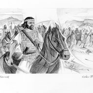 2 Samuel Illustration - Warrior David